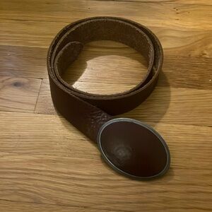 Eddie Bauer Leather Cowboy-style Belt